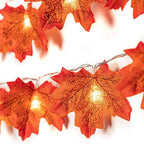 Maple Leaf Fall Garland Lights